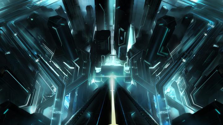 1920x1080 Wallpaper Futuristic Girl Cyberpunk Cyborg Helmet HD 