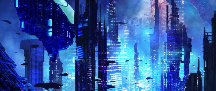 Sci-Fi City HD Wallpapers - Top Free Sci-Fi City HD Backgrounds 