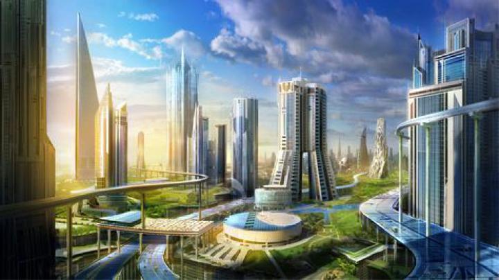 futuristic houses | 2560x1440 cityscapes futuristic architecture 