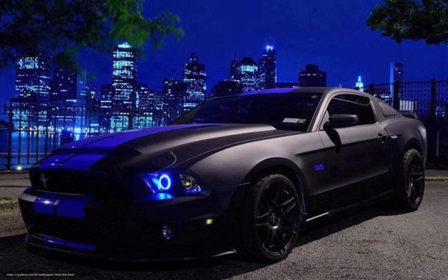 Black Mustang Wallpaper -