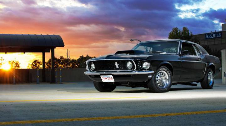 Free download Wallpaper 1920x1080 Cars Muscle Cars Dust Ford Mustang 