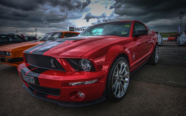 [25+] Ford Mustang Red Wallpapers 