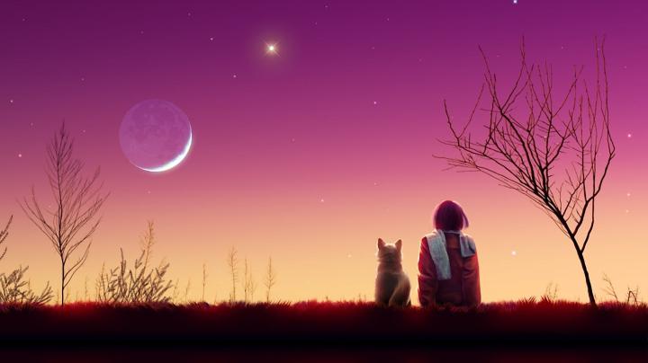 Romantic Hd Best Anime Wallpaper - 4k Wallpaper Anime Sunset 