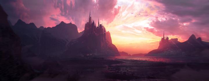 ArtStation - The close of day, Rutger van de Steeg | Nature desktop 