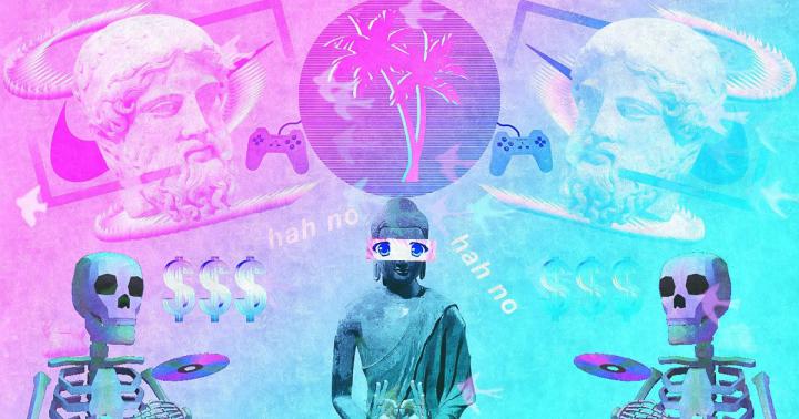 19++ Aesthetic Vaporwave Anime Wallpaper - Tachi Wallpaper
