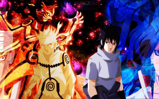 Naruto Sasuke Fighting Wallpaper - Manga Expert