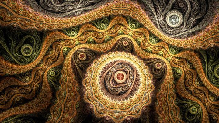 Fractal Wallpaper 1920x1080 | Fractals, Abstract wallpaper, Cool 