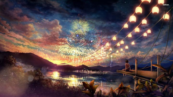 Colorful Anime Scenery Wallpapers - Top Free Colorful Anime Scenery 