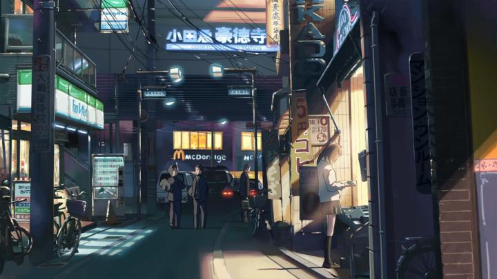29++ Night Anime Scenery Wallpaper 1920x1080 - Anime Wallpaper