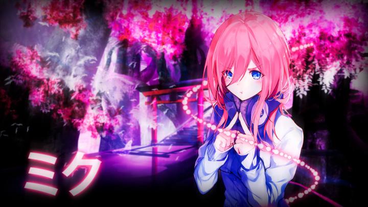 Nakano Miku Gotoubun no Hanayome anime girls #1080P #wallpaper # 