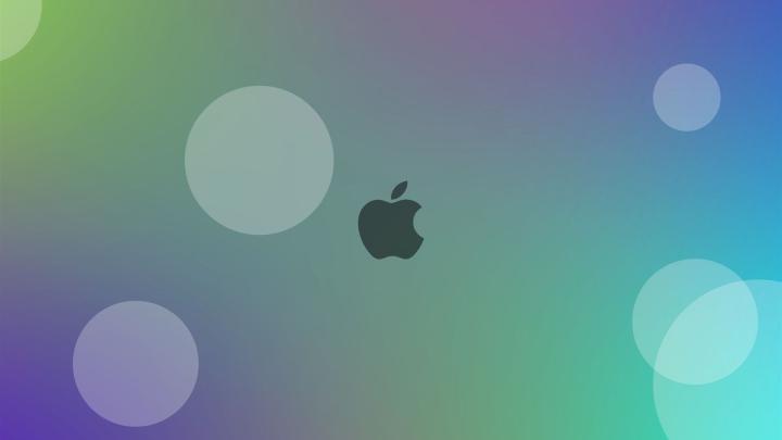Apple Bubble Mac Wallpaper Download | AllMacWallpaper