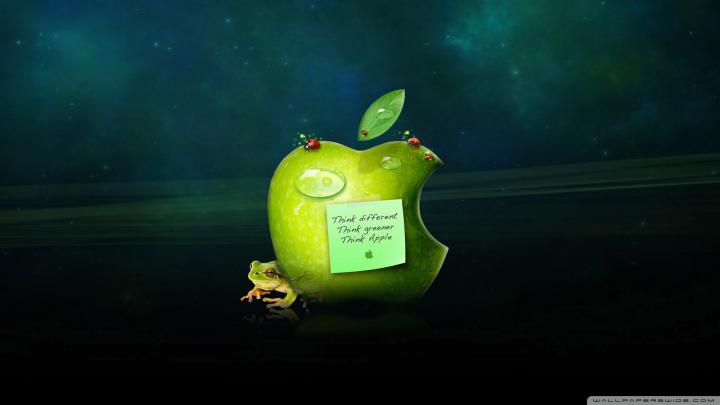 Think apple wallpaper 1920x1080 - Inspirats