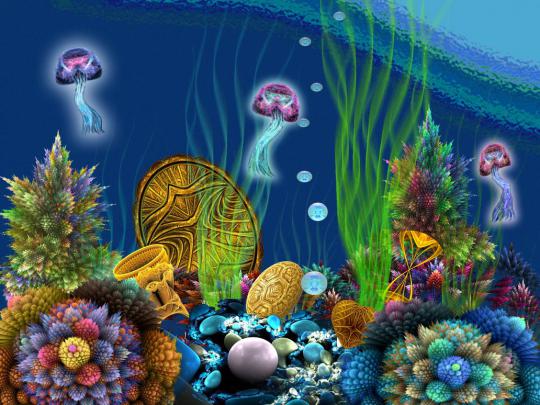 Animated Underwater Wallpaper -