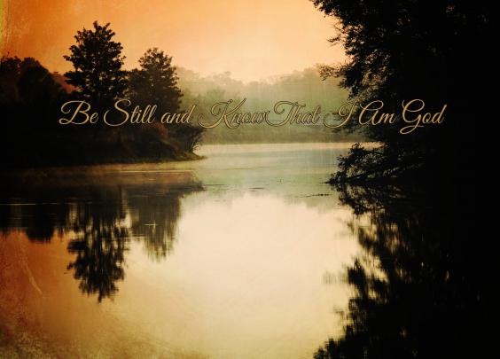 Be Still Wallpaper -