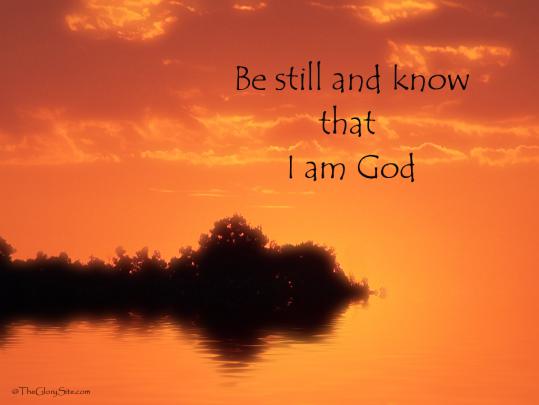 Christian Quote: Be Still Wallpaper - Christian Wallpapers and Backgrounds