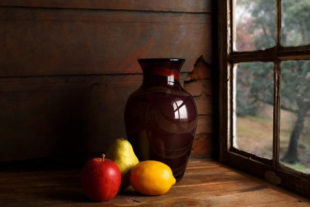 still life, Window, Vases, Fruit Wallpapers HD \/ Desktop and Mobile 