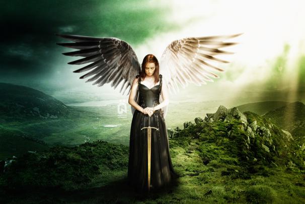 Beautiful Fairy Angel Wallpaper - Beautiful Desktop HD Wallpapers Download