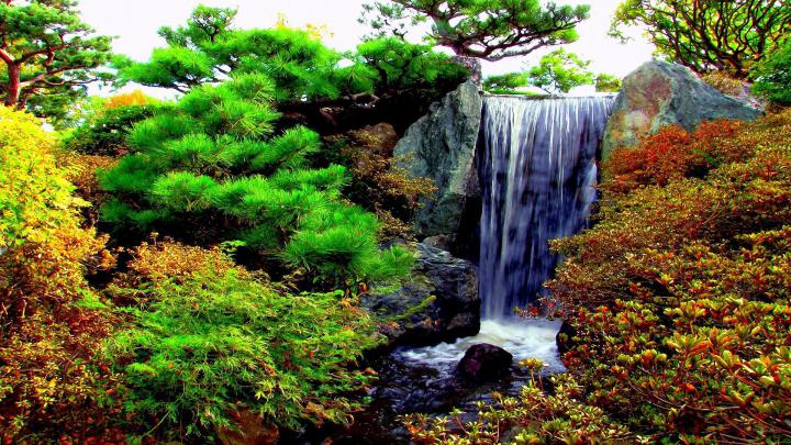 Waterfall Desktop Backgrounds \u00b7\u2460 