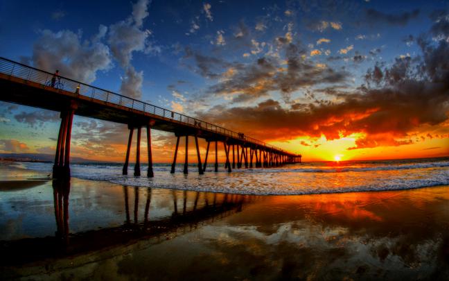 Dream Summer - Beautiful Sunset Desktop Backgrounds - 2560x1600 
