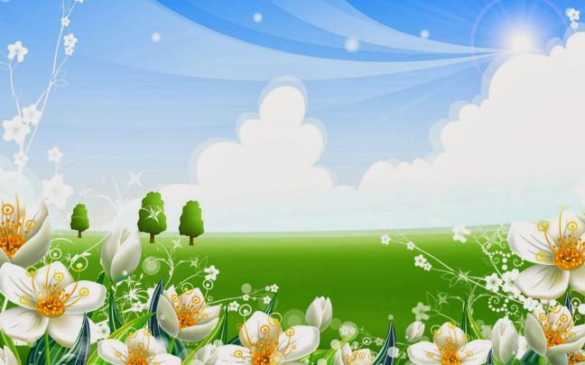 Summer flowers wallpaper - beautiful desktop wallpapers 2014