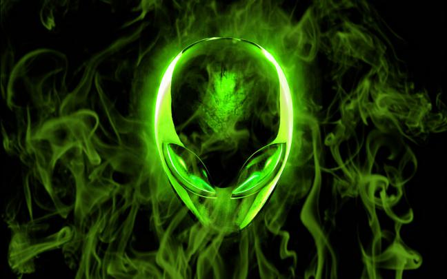Alienware wallpapers | green black | ART TWO
