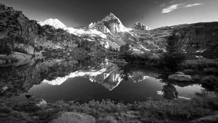 Norway, Landscape, Monochrome, Mountain Wallpapers HD \/ Desktop and 