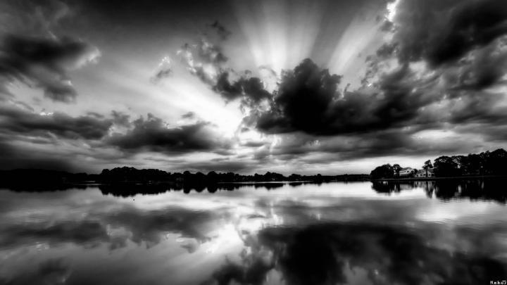 Black and White Wallpapers: HD Black and White Scenic Landscape 