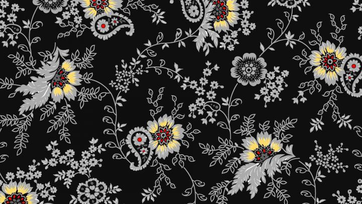 Black Floral Background Tumblr \u00b7\u2460 