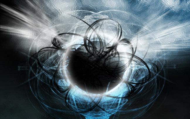 Live Black Hole Desktop Wallpaper -
