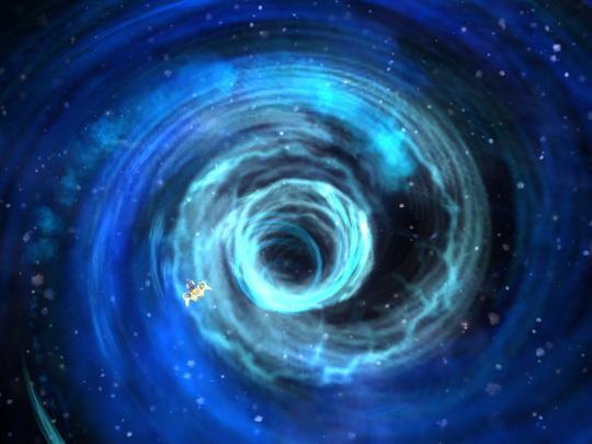Live Black Hole Desktop Wallpaper -