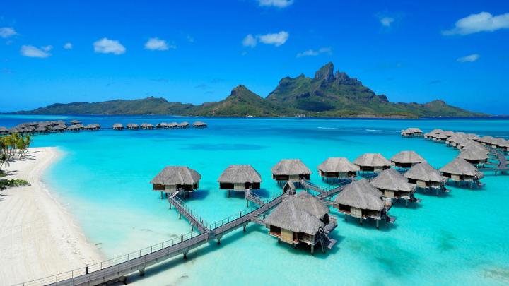 landscape, Bora Bora Wallpapers HD \/ Desktop and Mobile Backgrounds