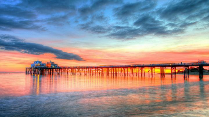 California Beach Wallpaper \u00b7\u2460 