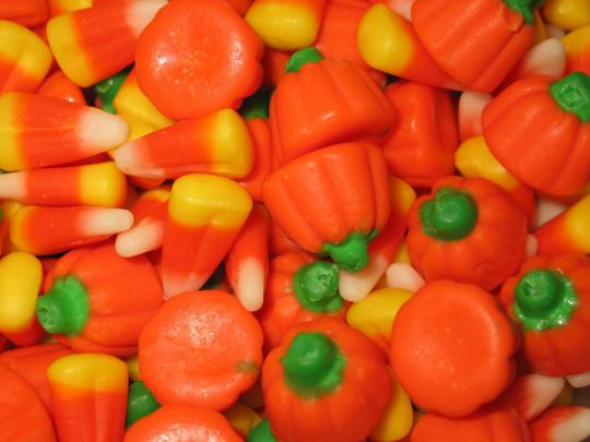Halloween Cute Candy Corn Wallpapers