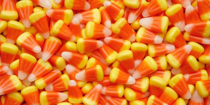 Easy Halloween Candy Corn Crafts - DIY Candy Corn Decorations at 