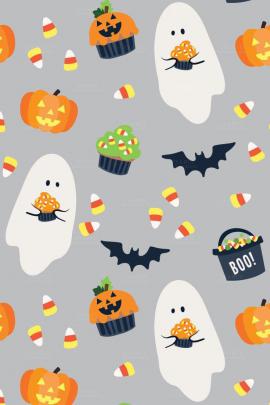 Halloween Cute Candy Corn Wallpapers