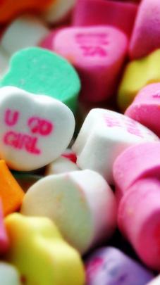 Candy Hearts Wallpaper (60+ images)