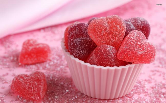 Candy Hearts Wallpaper (60+ images)