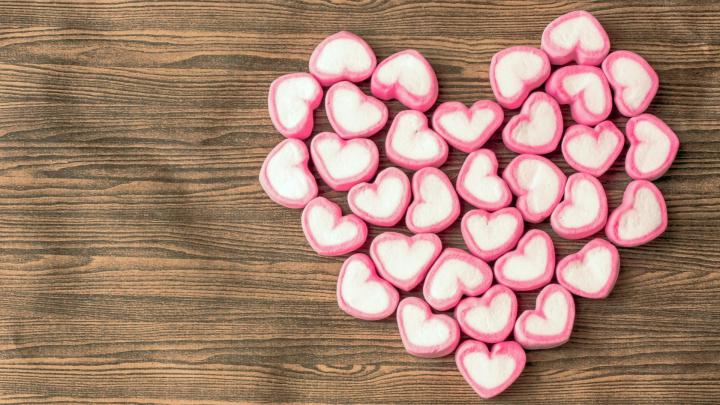 Candy Hearts Wallpaper (60+ images)