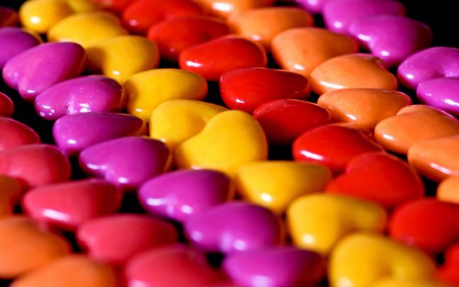 Candy Hearts Wallpaper (60+ images)
