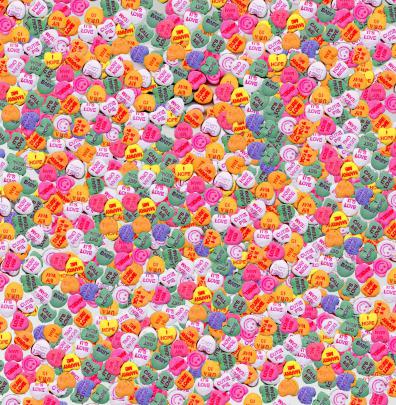 [45+] Candy Heart Wallpaper 