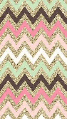 Download Gold Glitter Chevron Wallpaper Gallery