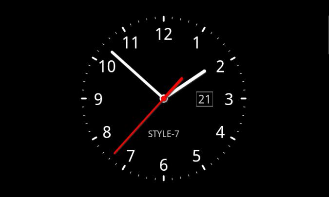 Amazon.com: Analog Clock Live Wallpaper-7: Appstore for Android