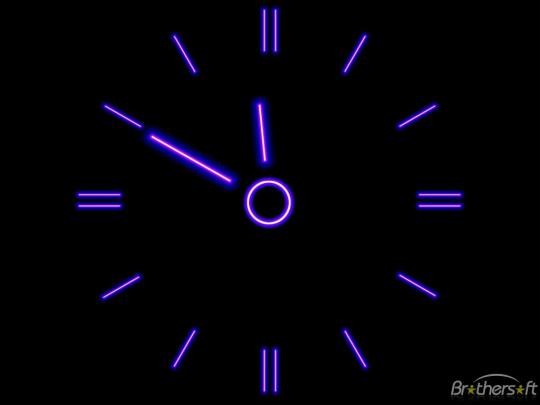 Live Clock Wallpaper for Desktop -