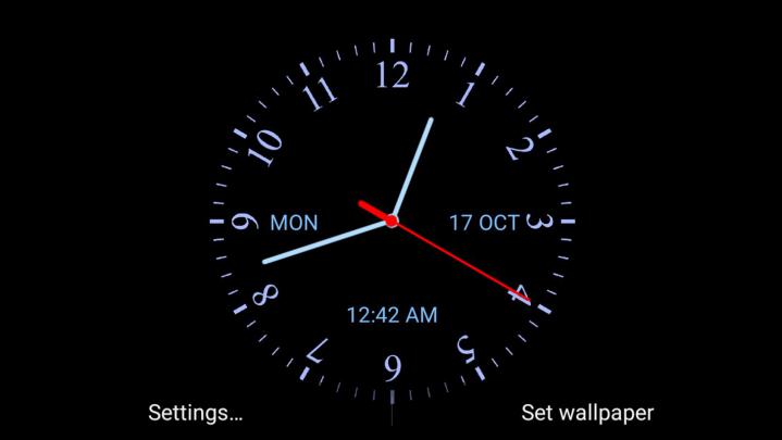 Analog Clock Live Wallpaper APK Download - Free Personalization APP for 