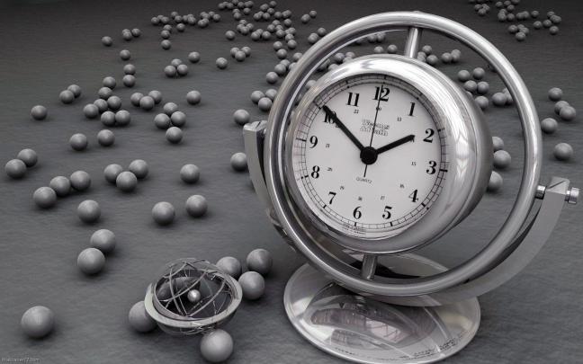 Clock Desktop Wallpaper -