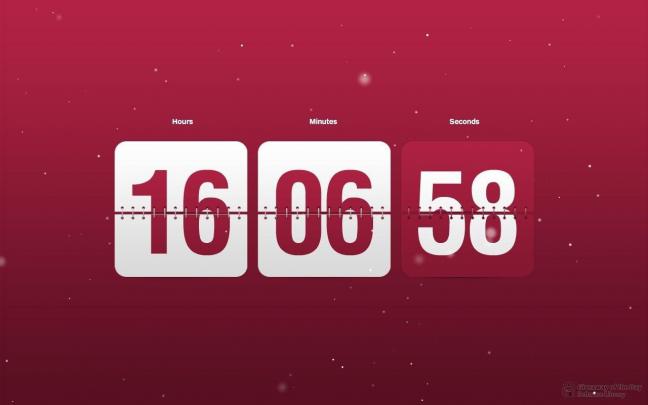 Free download New Year Countdown Clock screensaver download [1280x800 