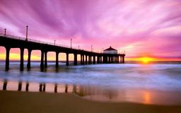 California Beach Desktop Wallpaper
