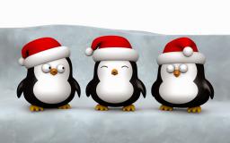 Christmas Animal Desktop Wallpaper