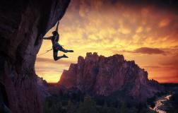Climbing Desktop Wallpaper
