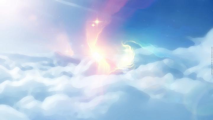 Cloud Desktop Background \u00b7\u2460 